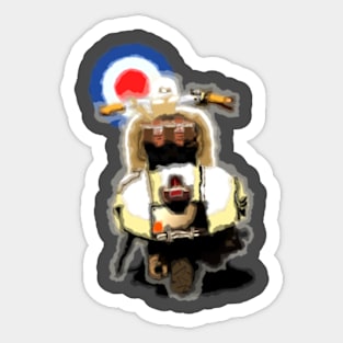 Scooter vespa Sticker